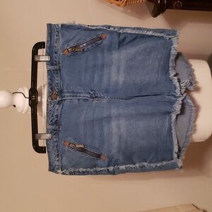 Ashley Stewart denim short, size 18